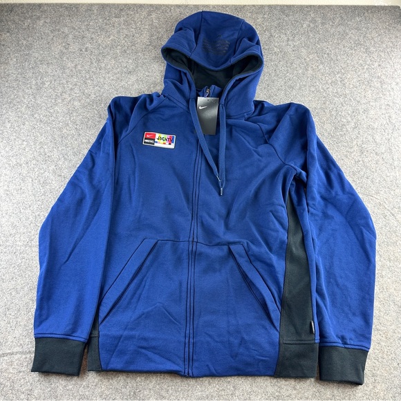 Nike F.C Joga TV Bonito Soccer  Men's Full Zip Jacket  Sz Medium DA5577-673 Blue - Picture 1 of 10